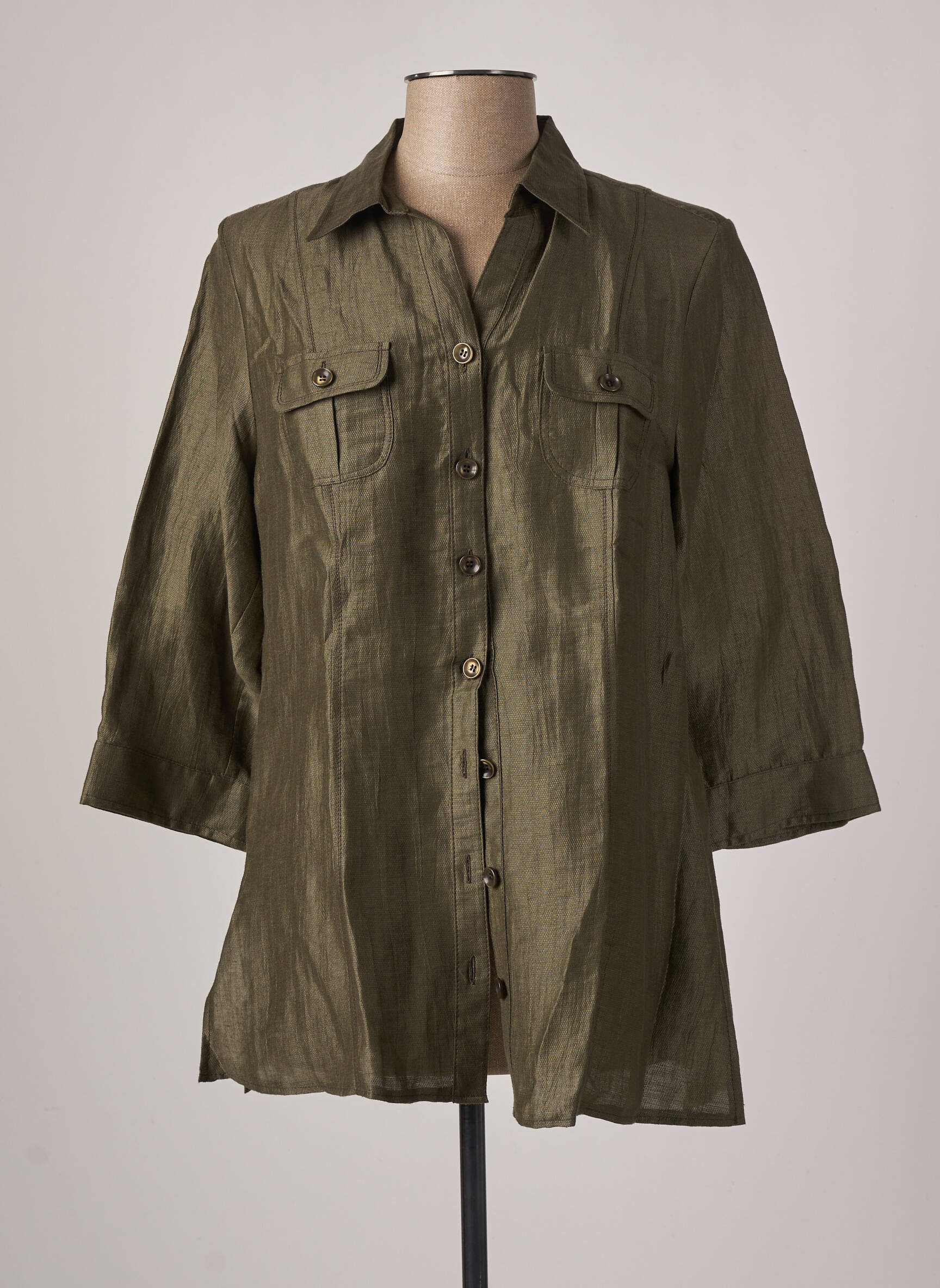 Barbara Lebek Tuniquemanchelongue Femme couleur vert