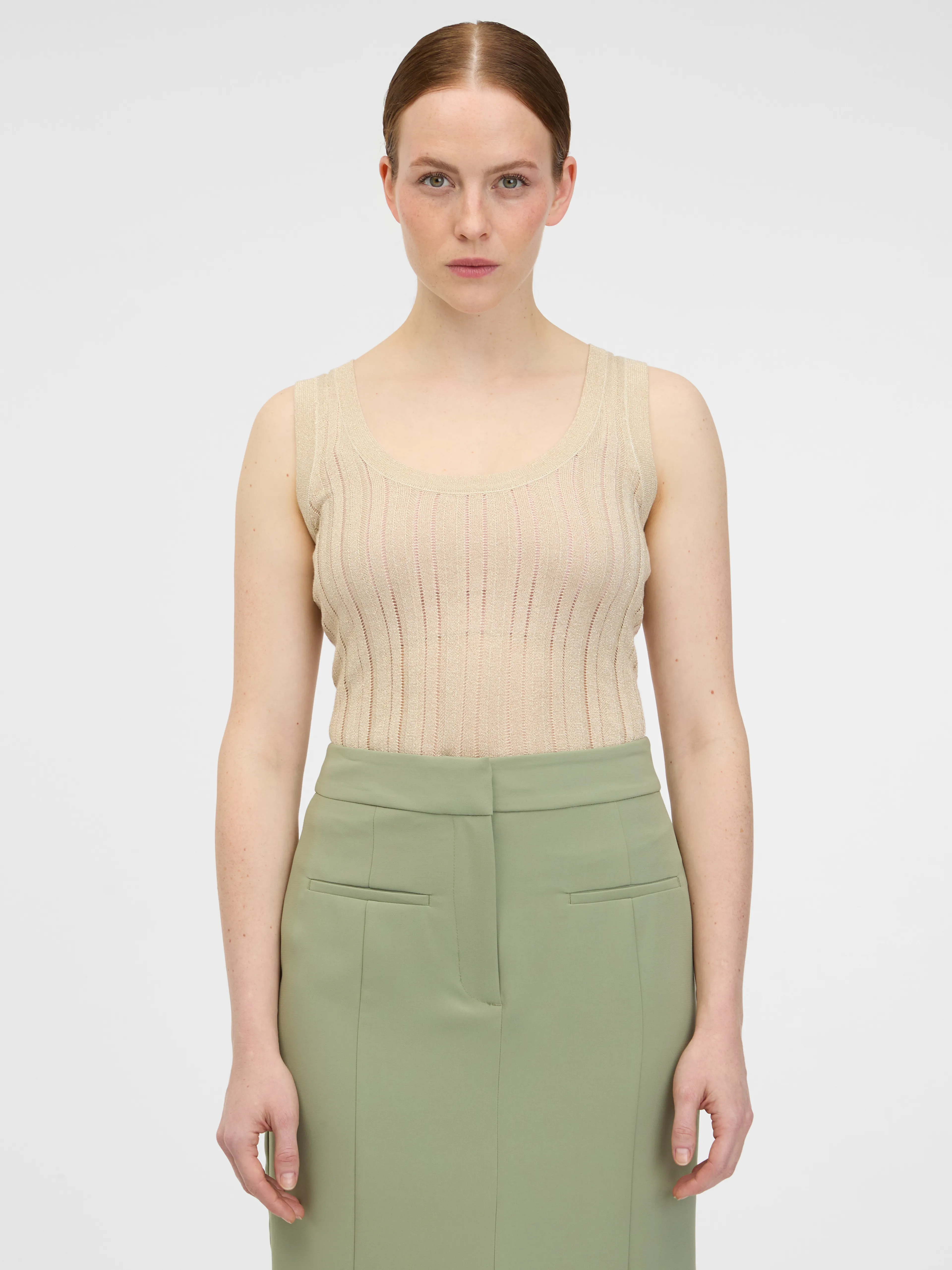 Beiges Damen-Top ORSAY
