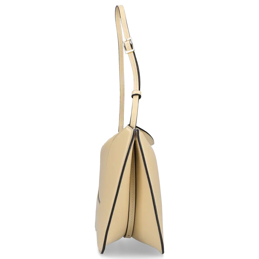 Wandler - Schultertasche PENELOPE Kalbsleder - beige