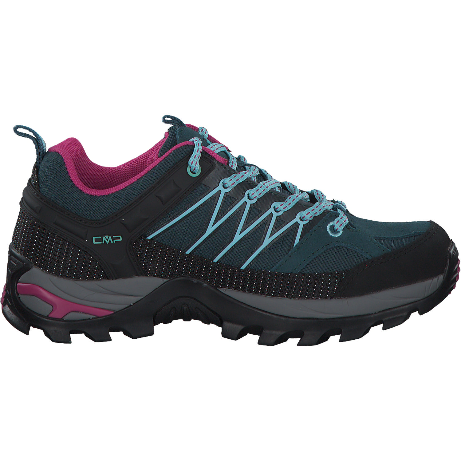 CMP Rigel 3Q54456, Trekkingschuhe, Damen, deep lake-acqua