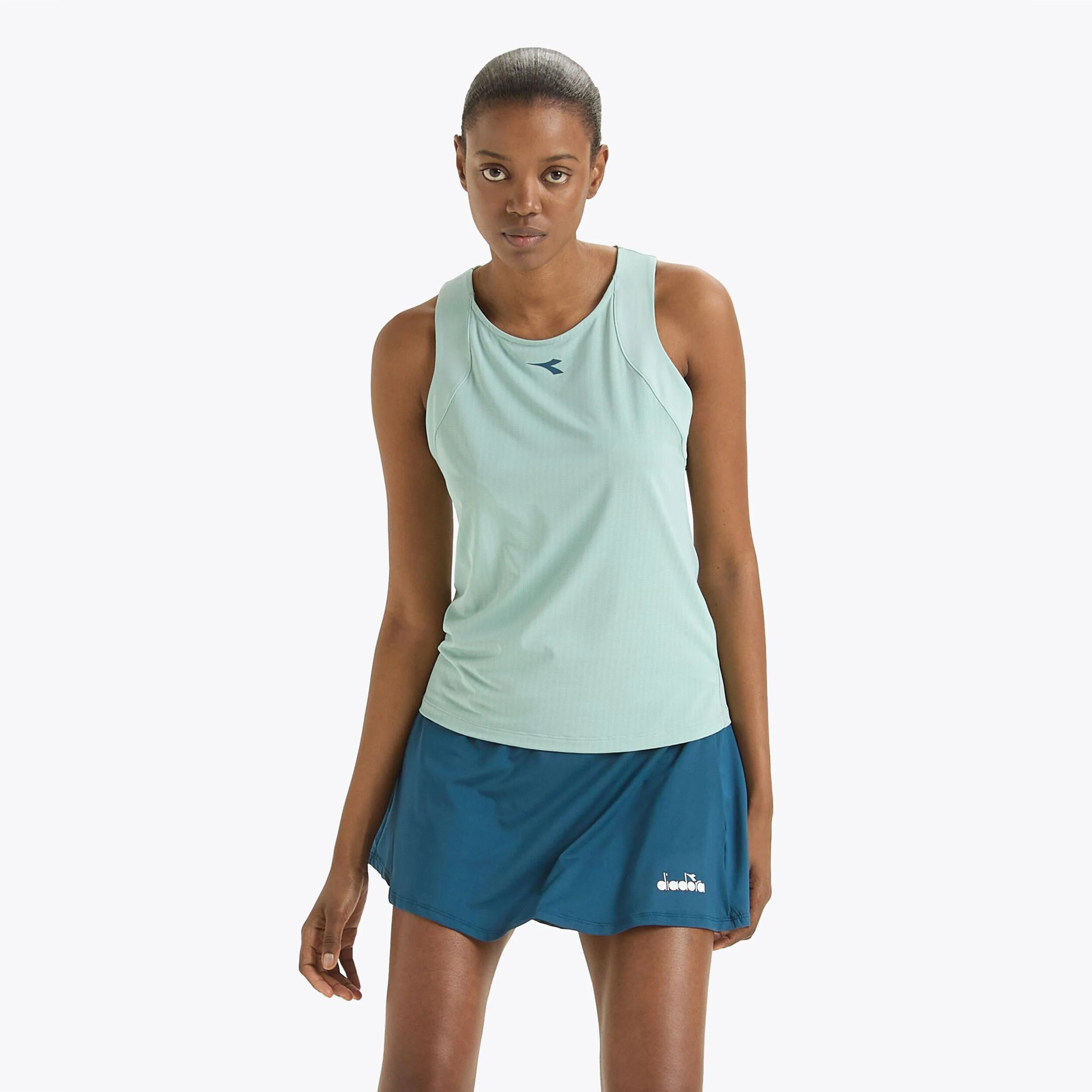 L. Icon Tank-Top Damen - Hellblau