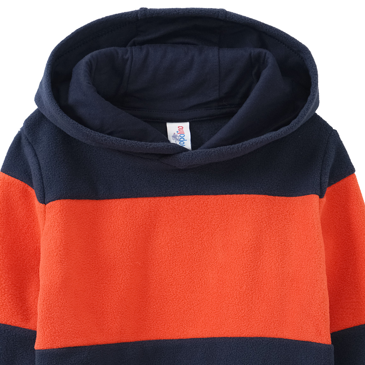 Jungen Fleeceshirt im Colourblocking-Look