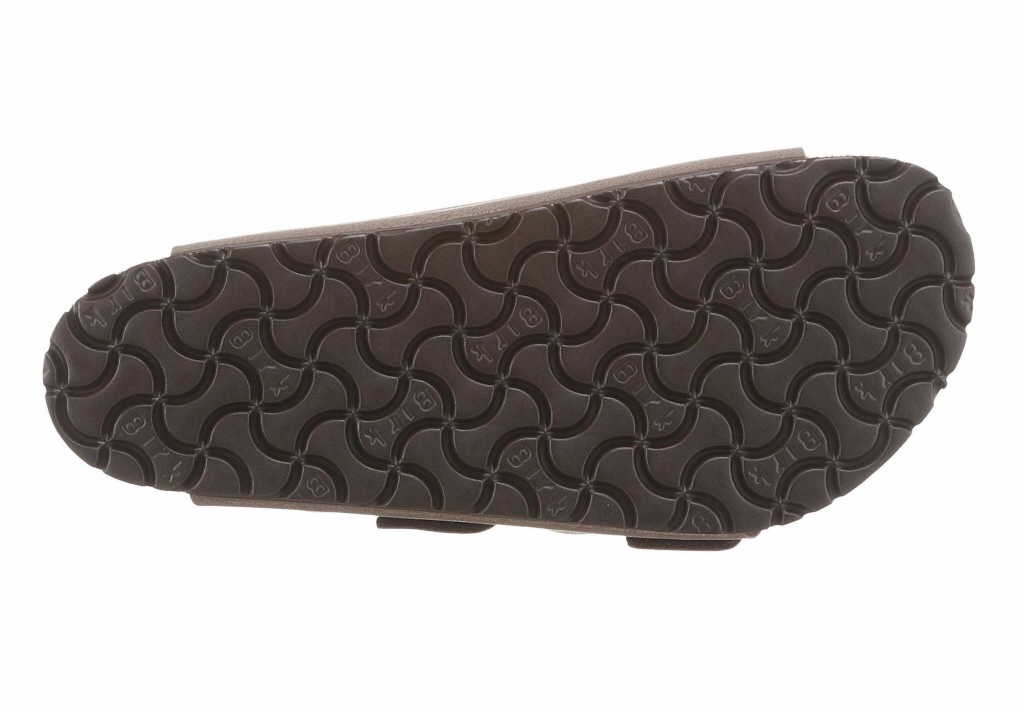 BIRKENSTOCK Pantoletten braun Arizona 2 Schnallen
