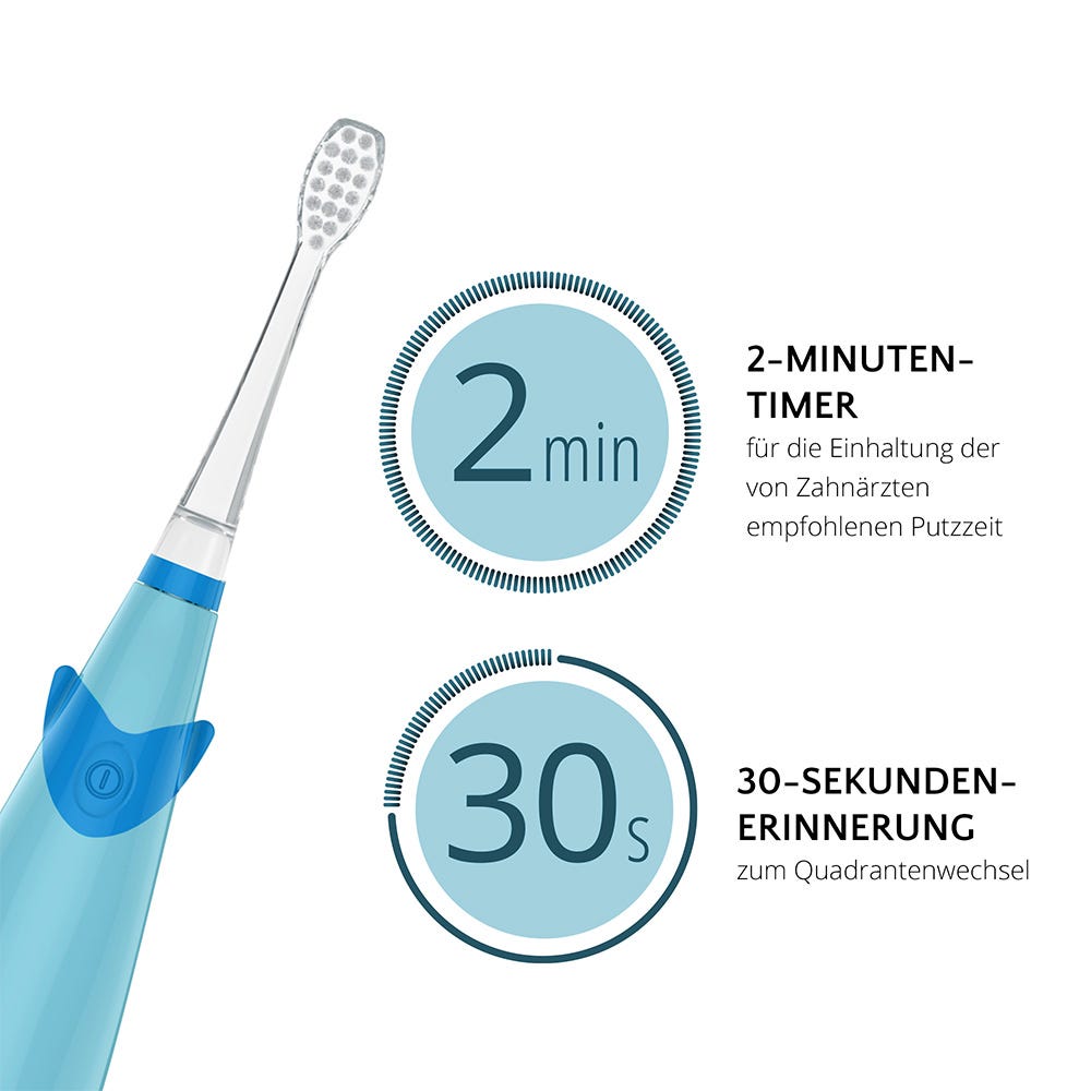 Ailoria Bubble Brush Kids Schallzahnbürste Blau