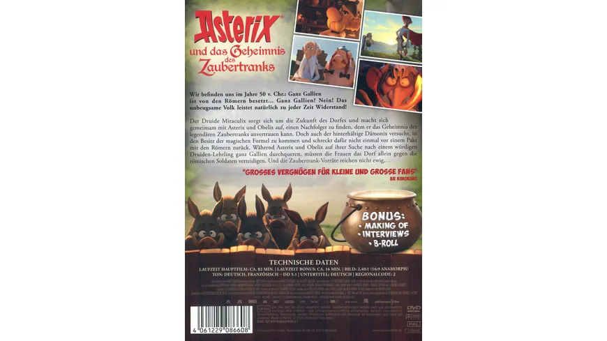Asterix und das Geheimnis des Zaubertranks