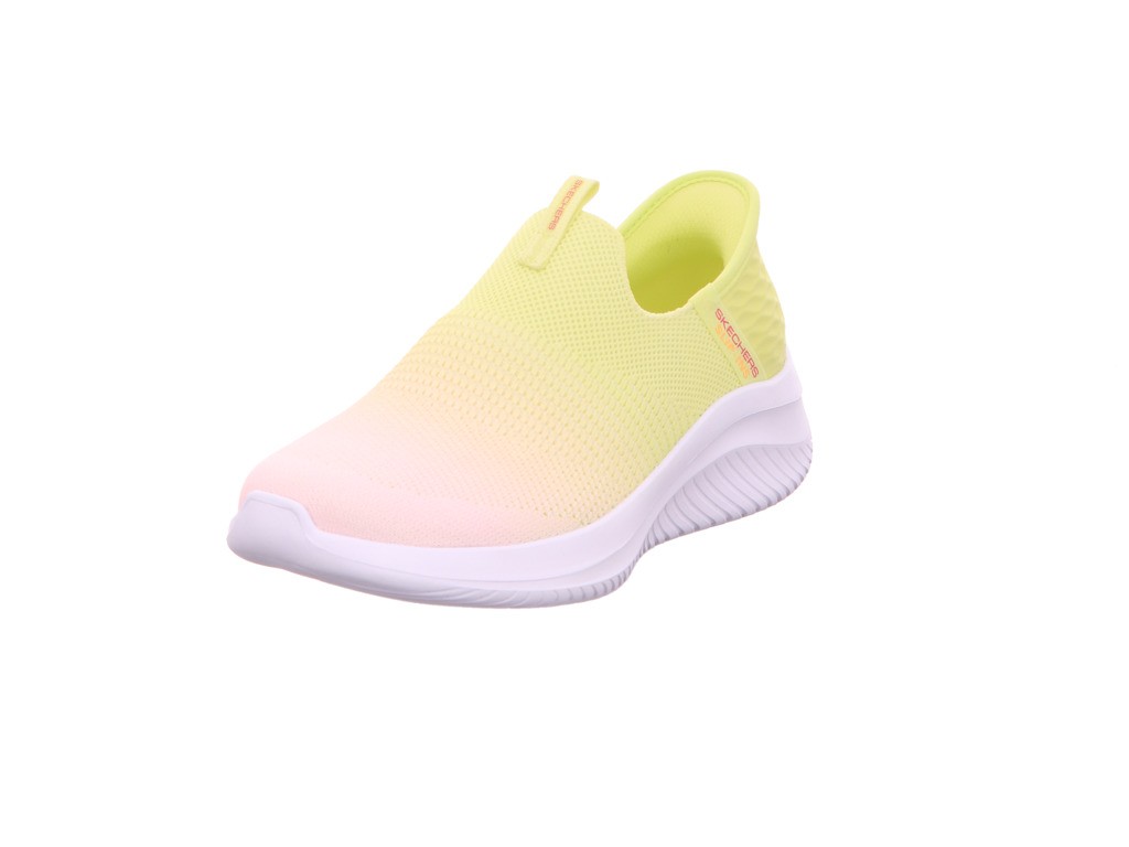 SKECHERS Sportliche Slipper silber