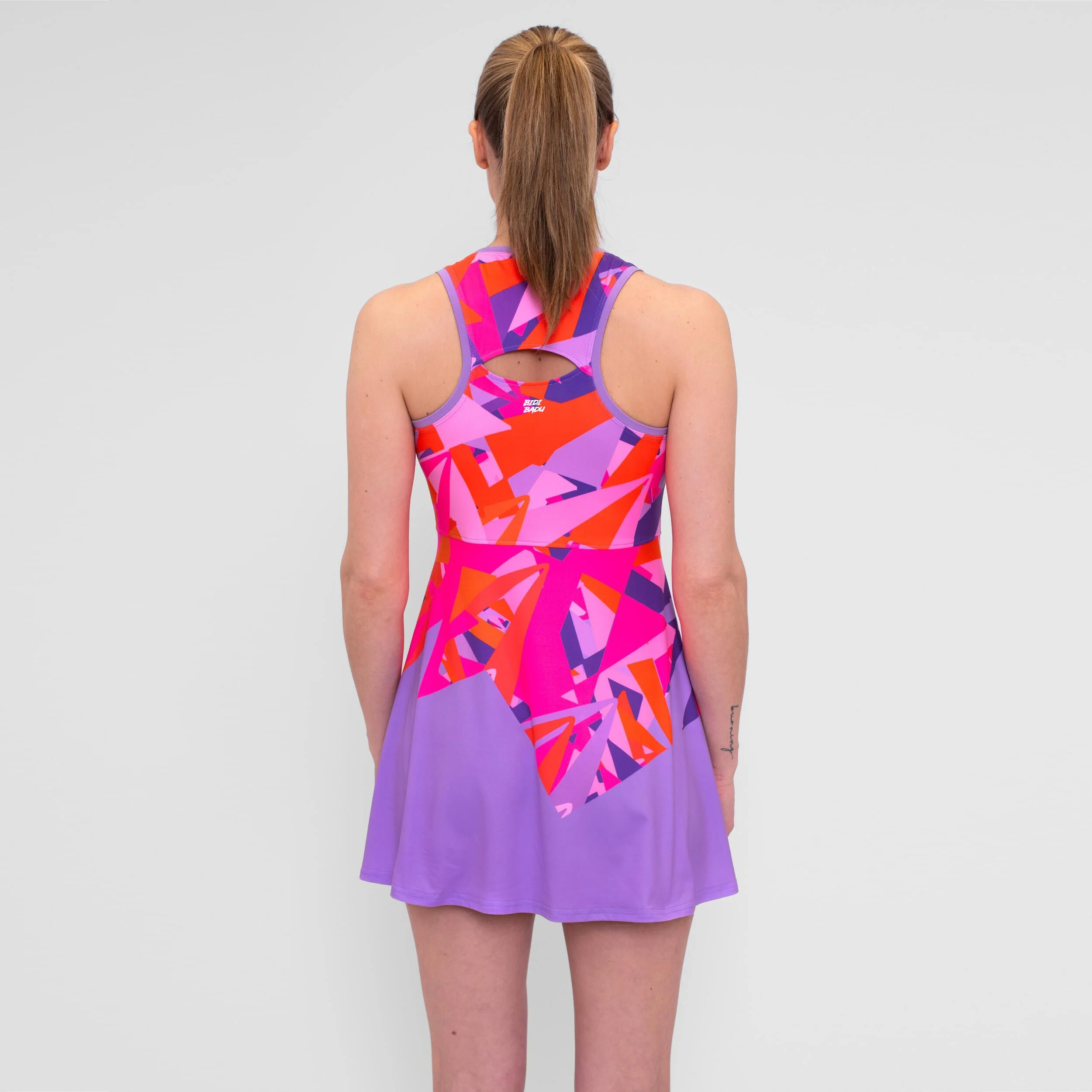 Spike Kleid Damen - Pink, Lila