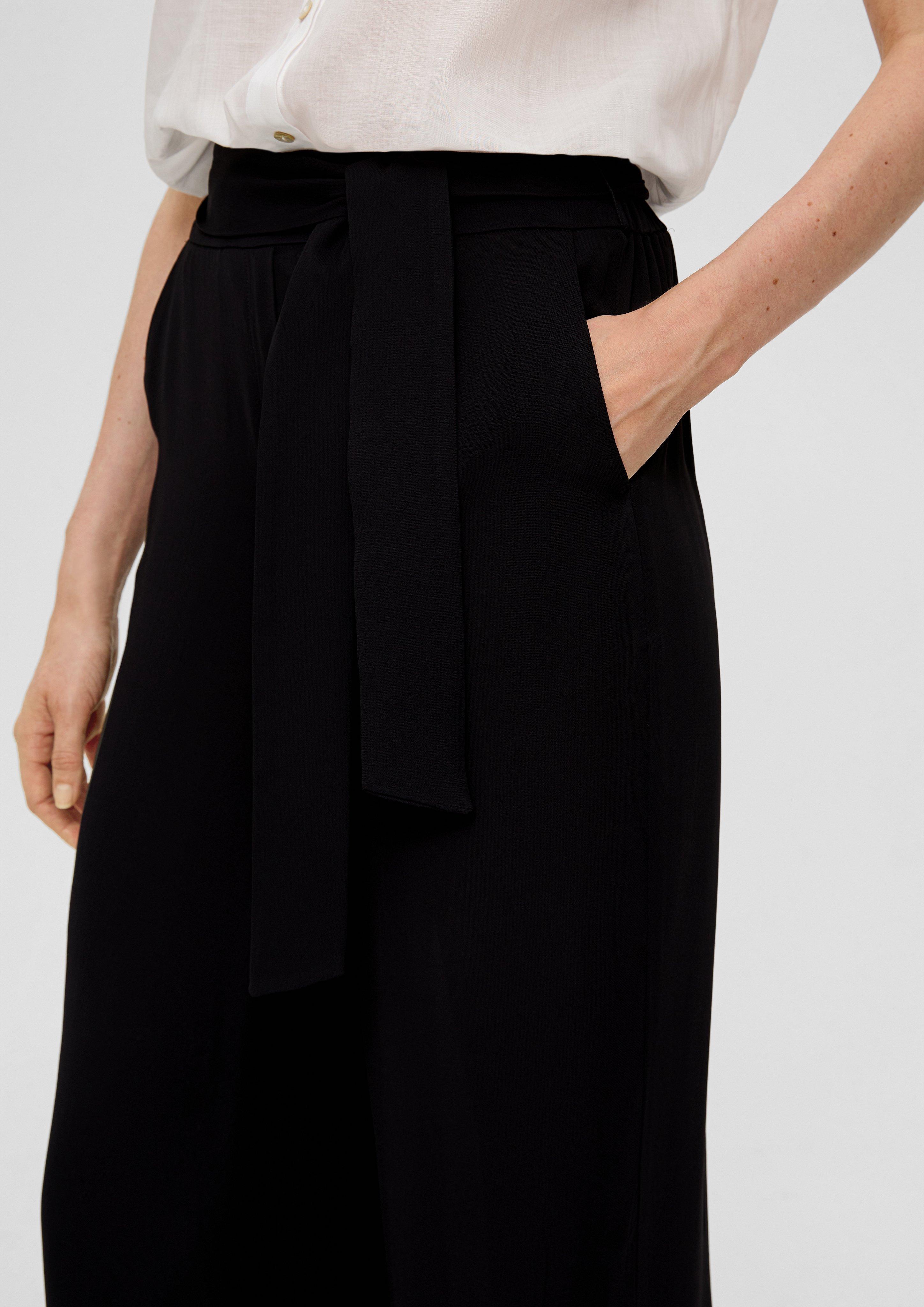 Wide Leg: Culotte aus reiner Viskose  2137643-9999