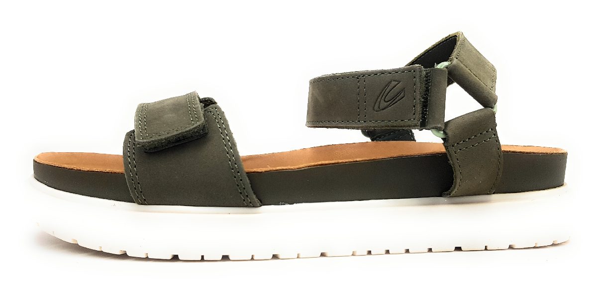 Camel Active Pad Sandal 24164002 Grün C77 khaki green