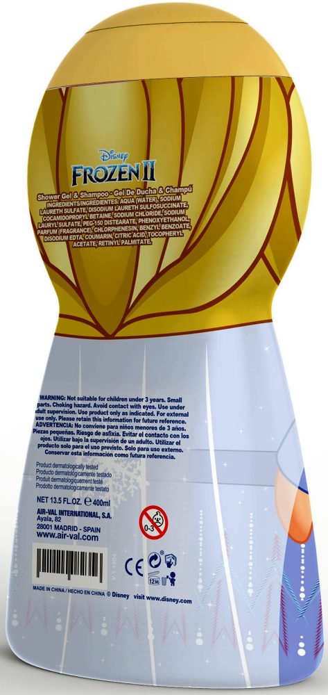 Accessoires Pieper Kids FROZEN II DUSCHGEL & SHAMPOO 2D