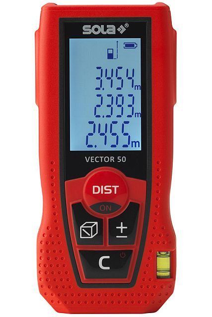Laserski merilnik razdalje Sola 71024101 VECTOR 50