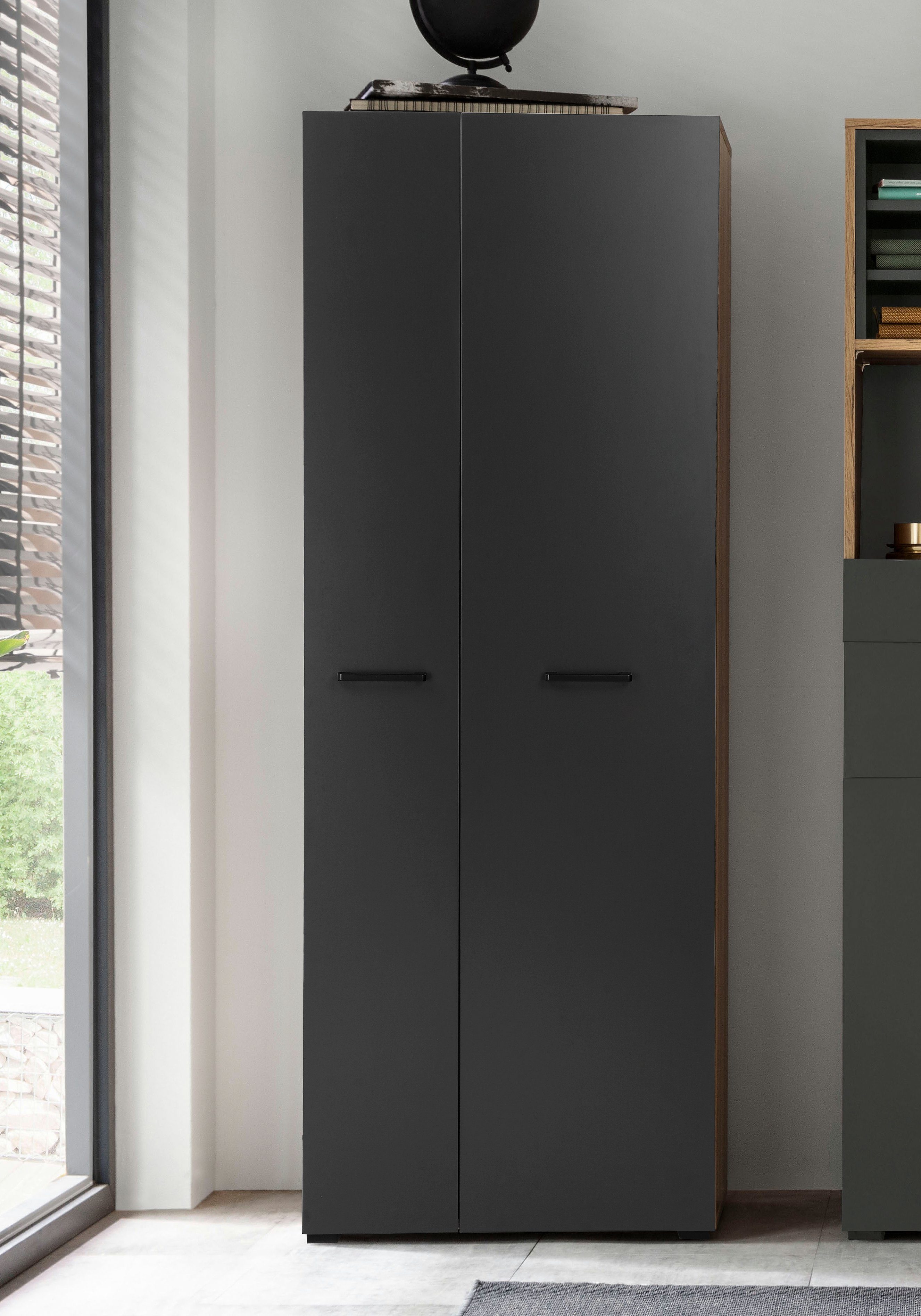 Places of Style Aktenschrank Moid Höhe 174,5 cm, moderner Mehrzweckschrank mit Türen