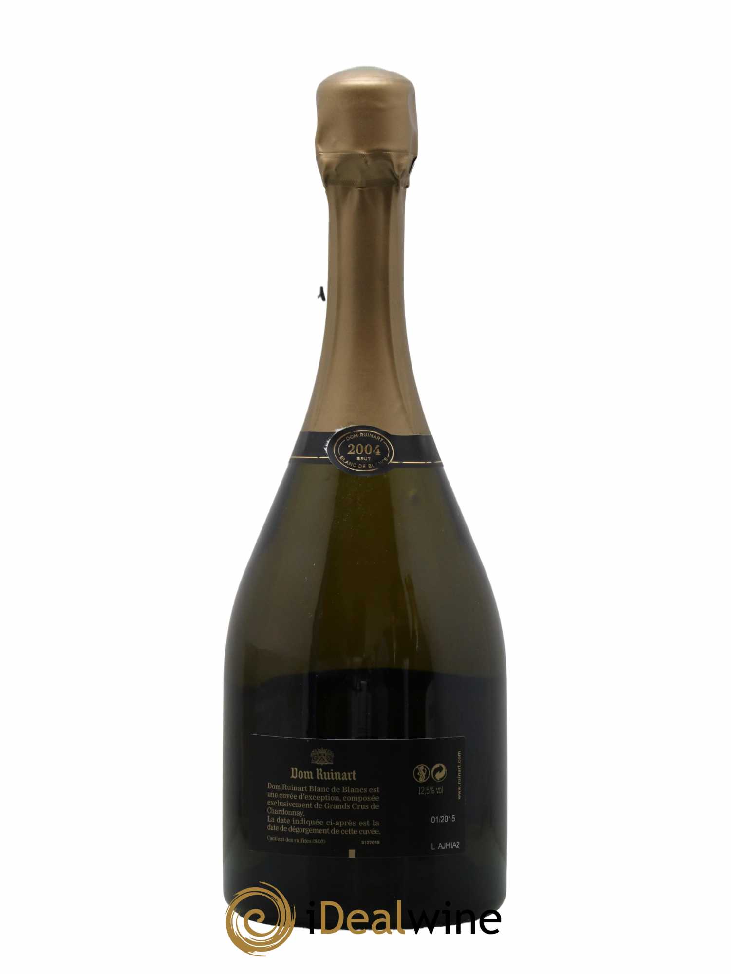 Dom Ruinart Ruinart  2004 - Lot de 1 Bouteille