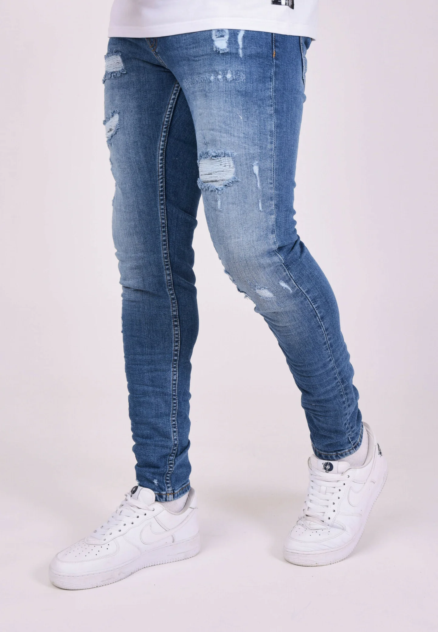 Project X Paris EFFET USÉ - Vaqueros slim fit