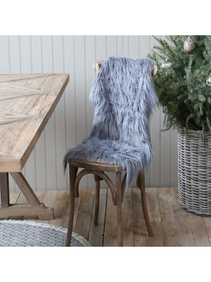 Chic Antique Webpelz in Grau günstig kaufen onesize