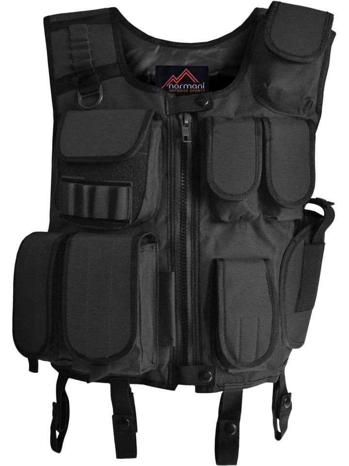 Normani Outdoor Sports Kostüm bestehend aus Weste, Patch und Cap in SHERIFF günstig kaufen