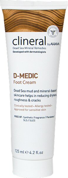 Clineral by Ahava D-Medic Foot Cream Fußcreme