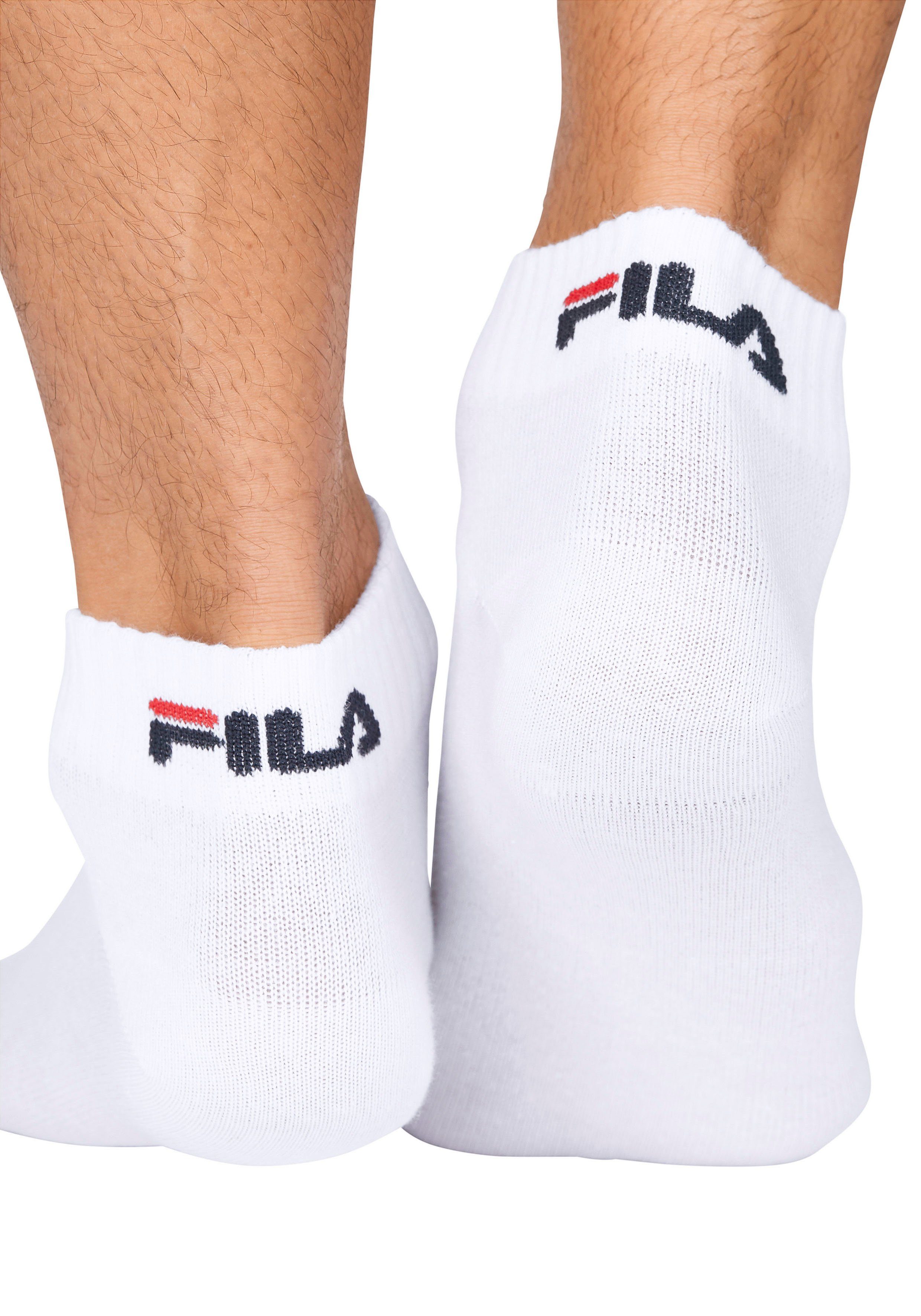 Fila Kurzsocken (6-Paar) mit eingestricktem Logo