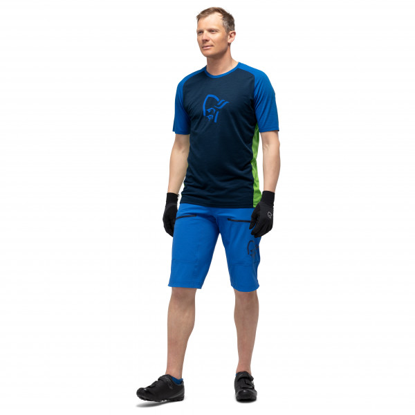 Norrøna - Fjørå Wool T-Shirt - Radtrikot