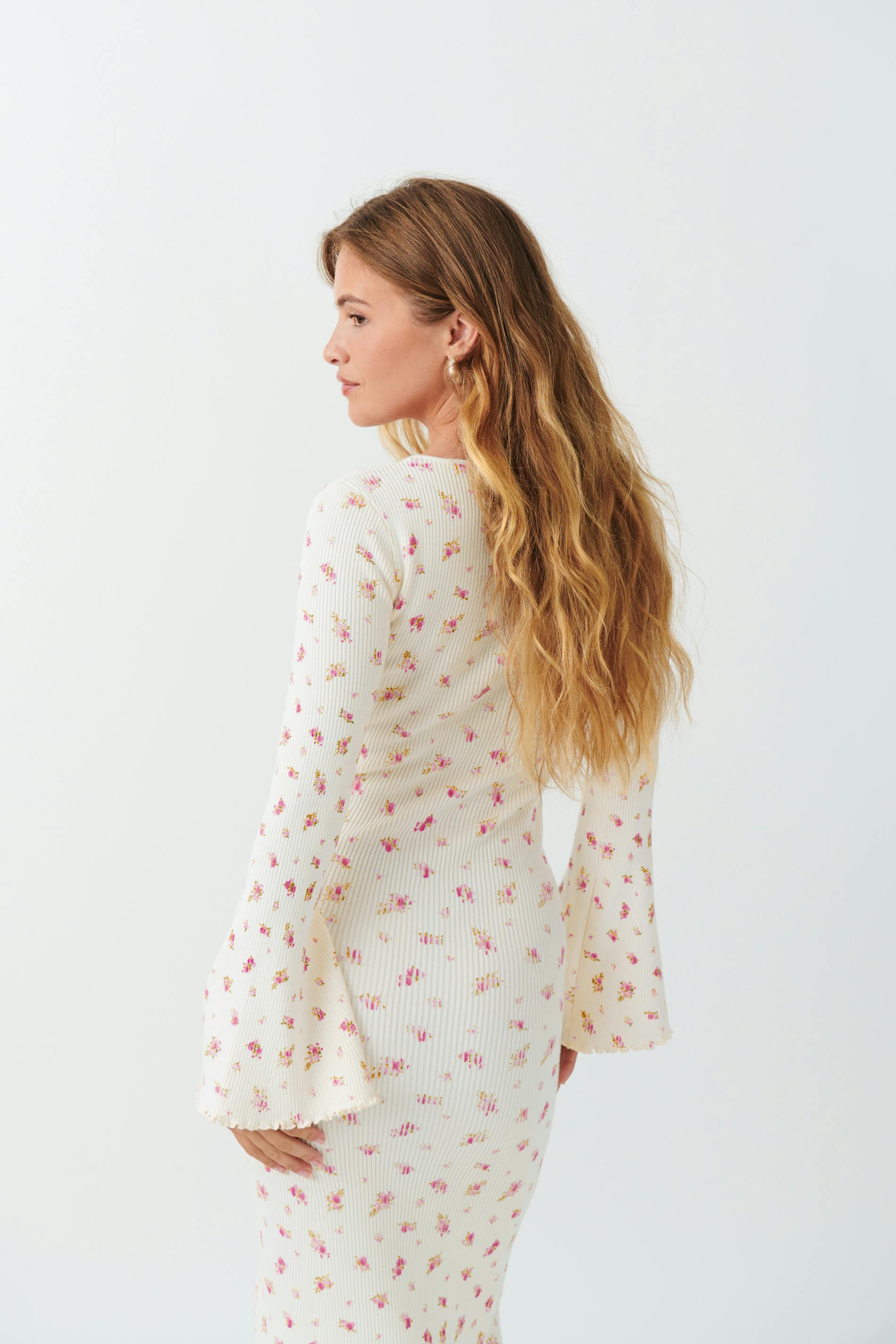 Knitted babylock dress