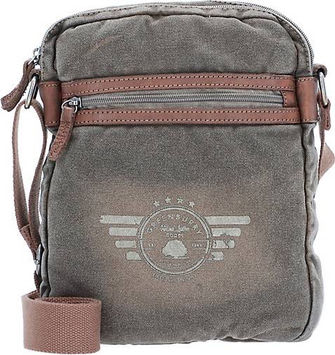 Greenburry Vintage Aviator Umhängetasche 22 cm