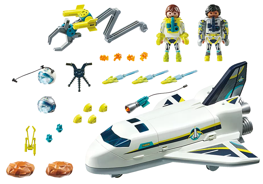 Space-Shuttle auf Mission