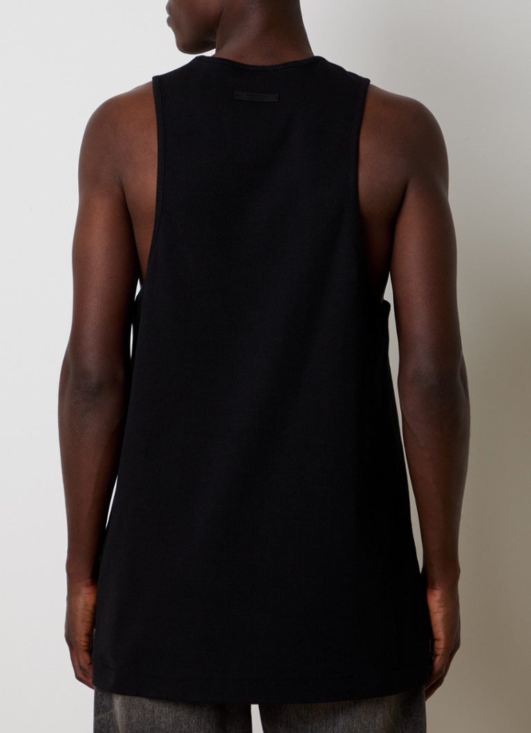 Fear of God Essentials Rib knitted singlet with logo