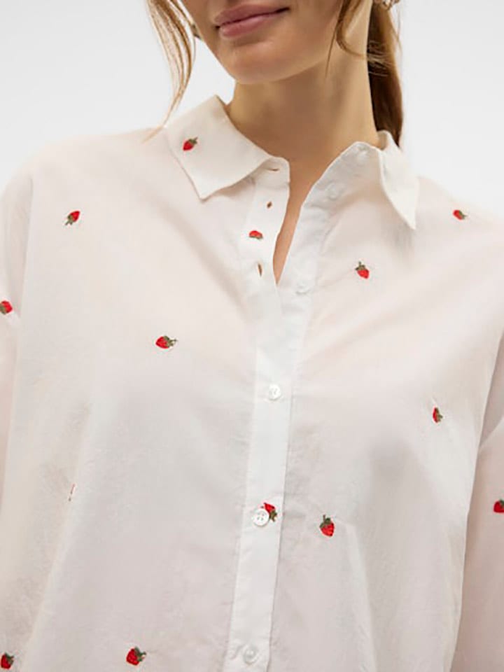 Vero Moda Hemd in Weiß günstig kaufen