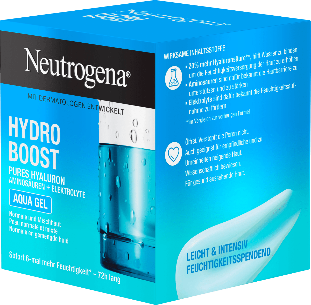 Gesichtsgel Hydro Boost Aqua, 50 ml