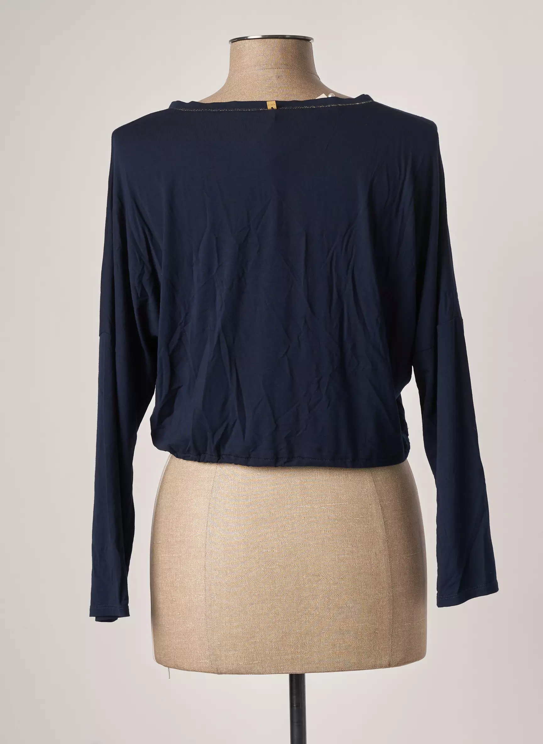 I Code By Ikks Tshirts Femme couleur bleu