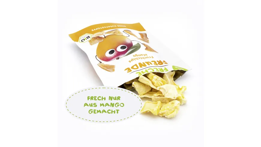 Freche Freunde Bio Fruchchips 100% Mango 14 g