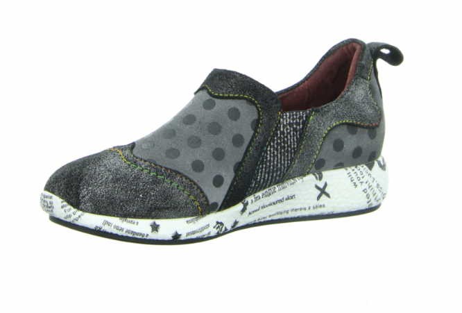 LAURA VITA Komfort Slipper grau