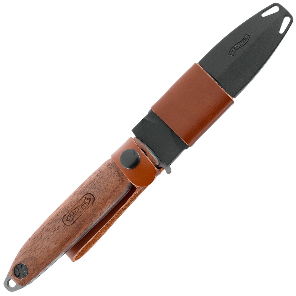 Walther Messer BWK 3 Blue Wood Knife