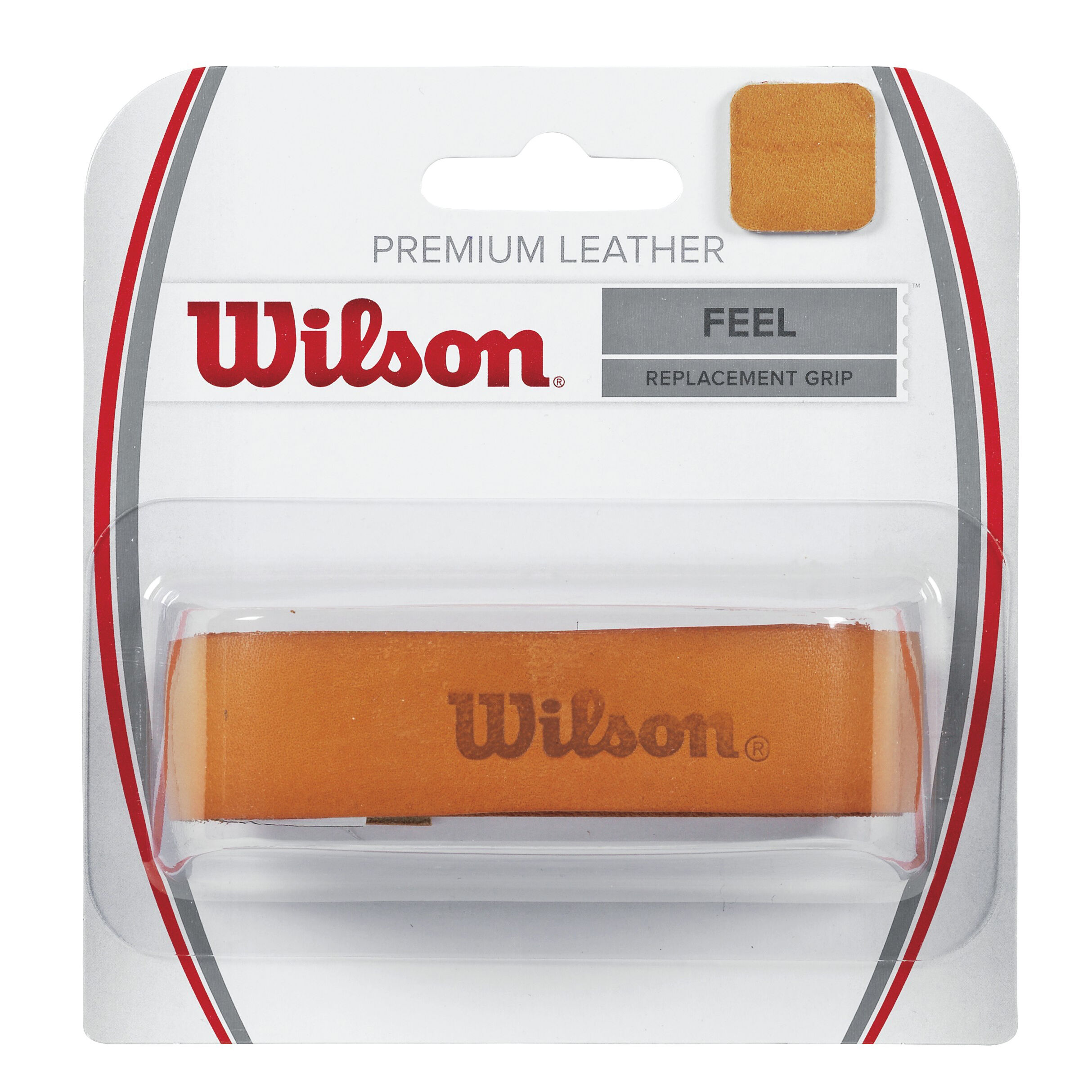 Premium Leather Replacement Grip 1er Pack - Braun