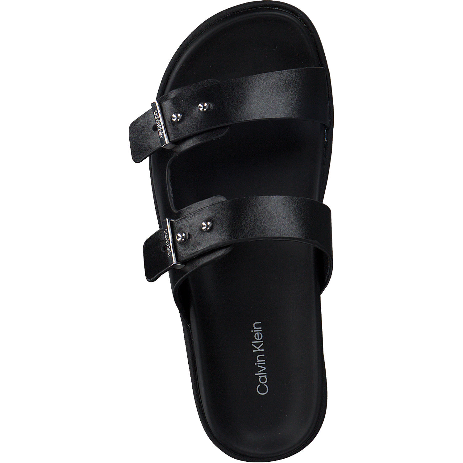 Calvin Klein HW0HW01155+HW0HW01156, Pantoletten, Damen, Schwarz