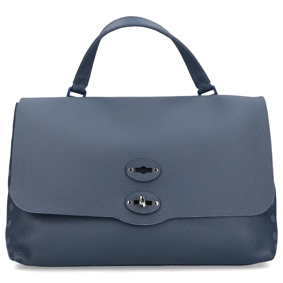 Zanellato - Handtasche POSTINA PURA LUXETHIC Kalbsleder - blau