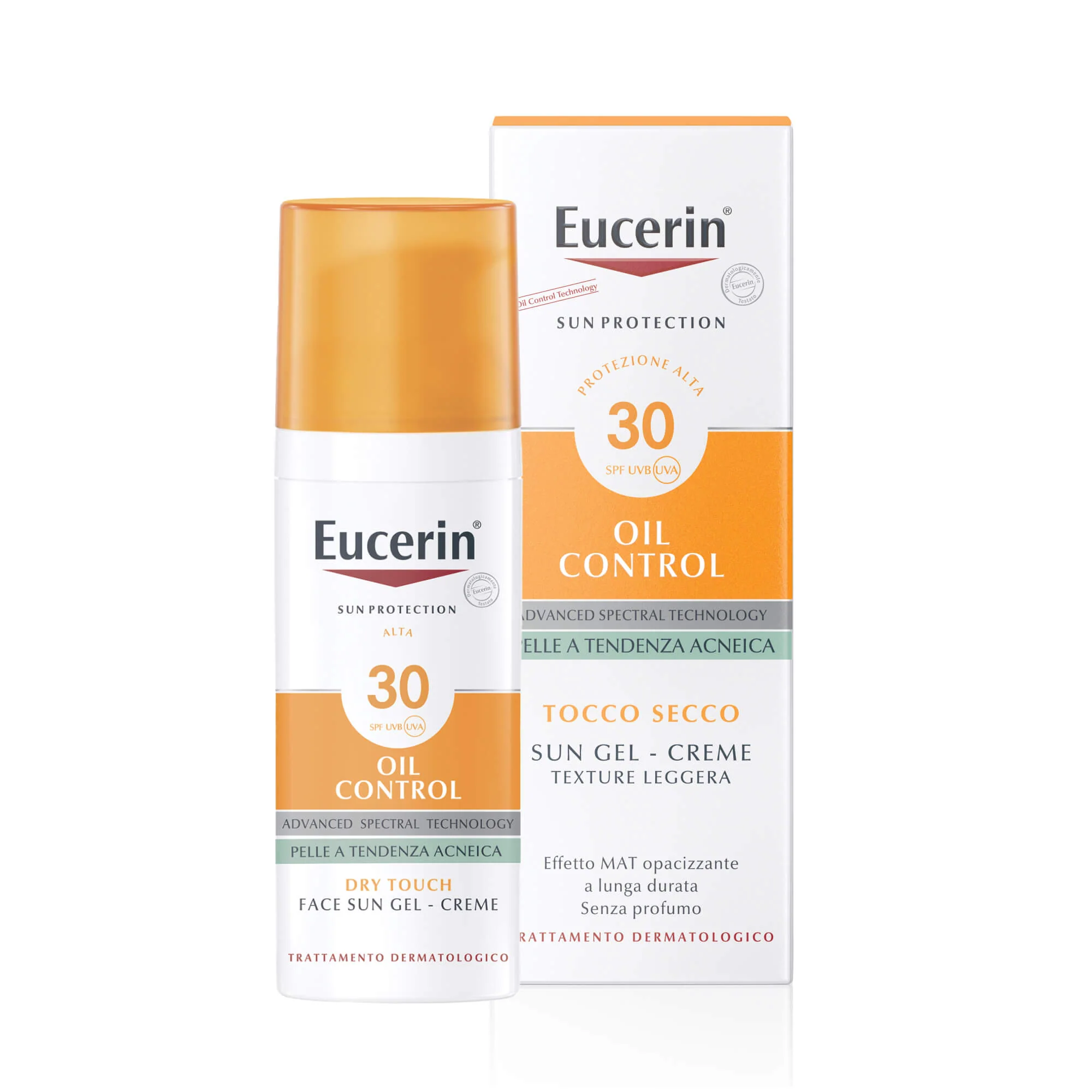 Sonnenschutz Ölregulierendes Sonnenschutz-Gel-Creme-Gesichtsgel mit trockenem Hautgefühl und LSF 30 – Sonnenschutzmittel mit hohem Schutz für das Gesicht.