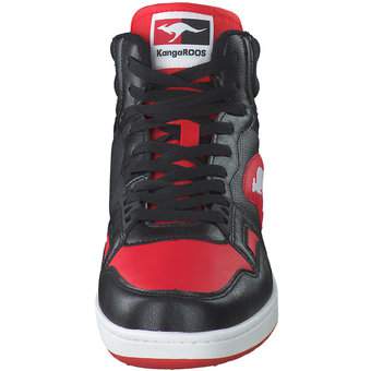 KangaROOS K-Slam Point Mid Sneaker in schwarz