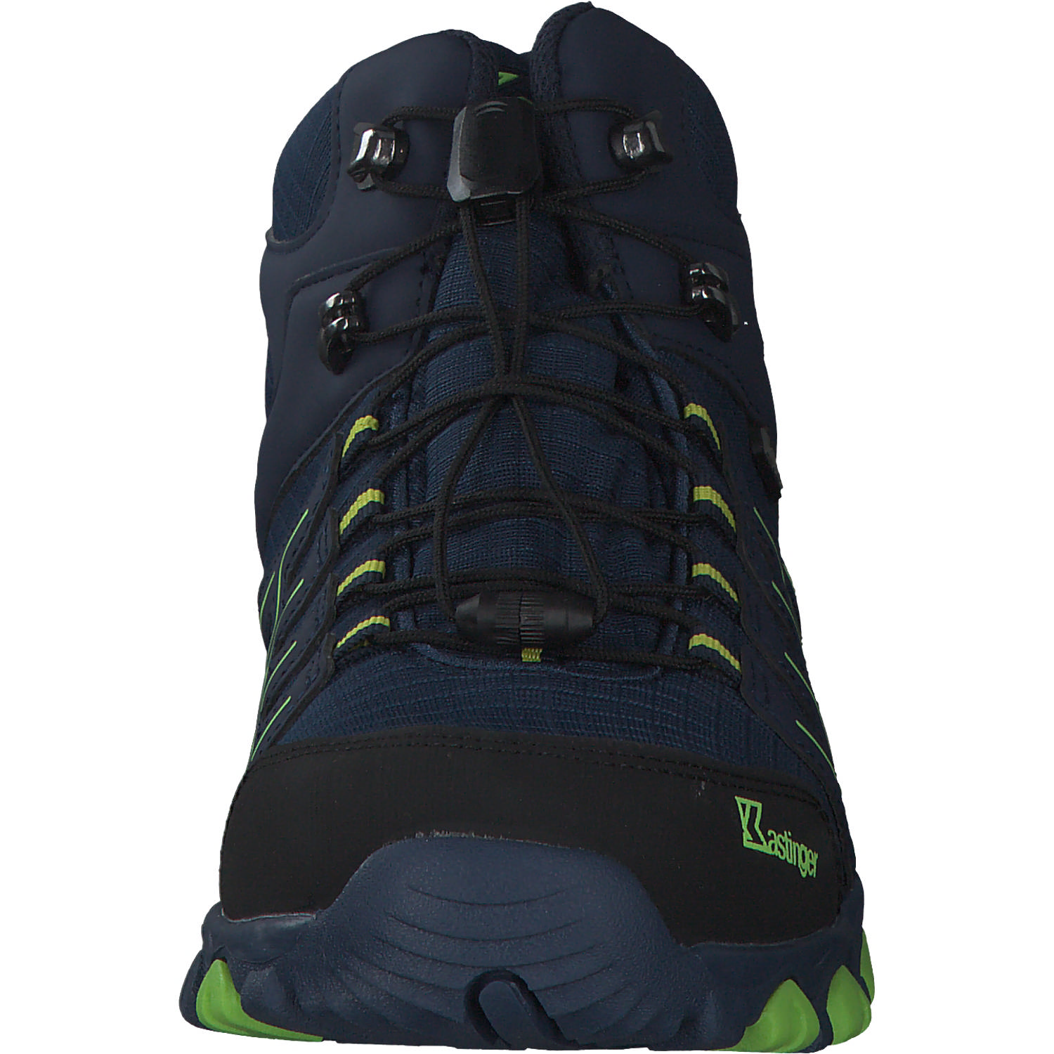 Kastinger 22366, Trekkingschuhe, Kinder, Navy/lime