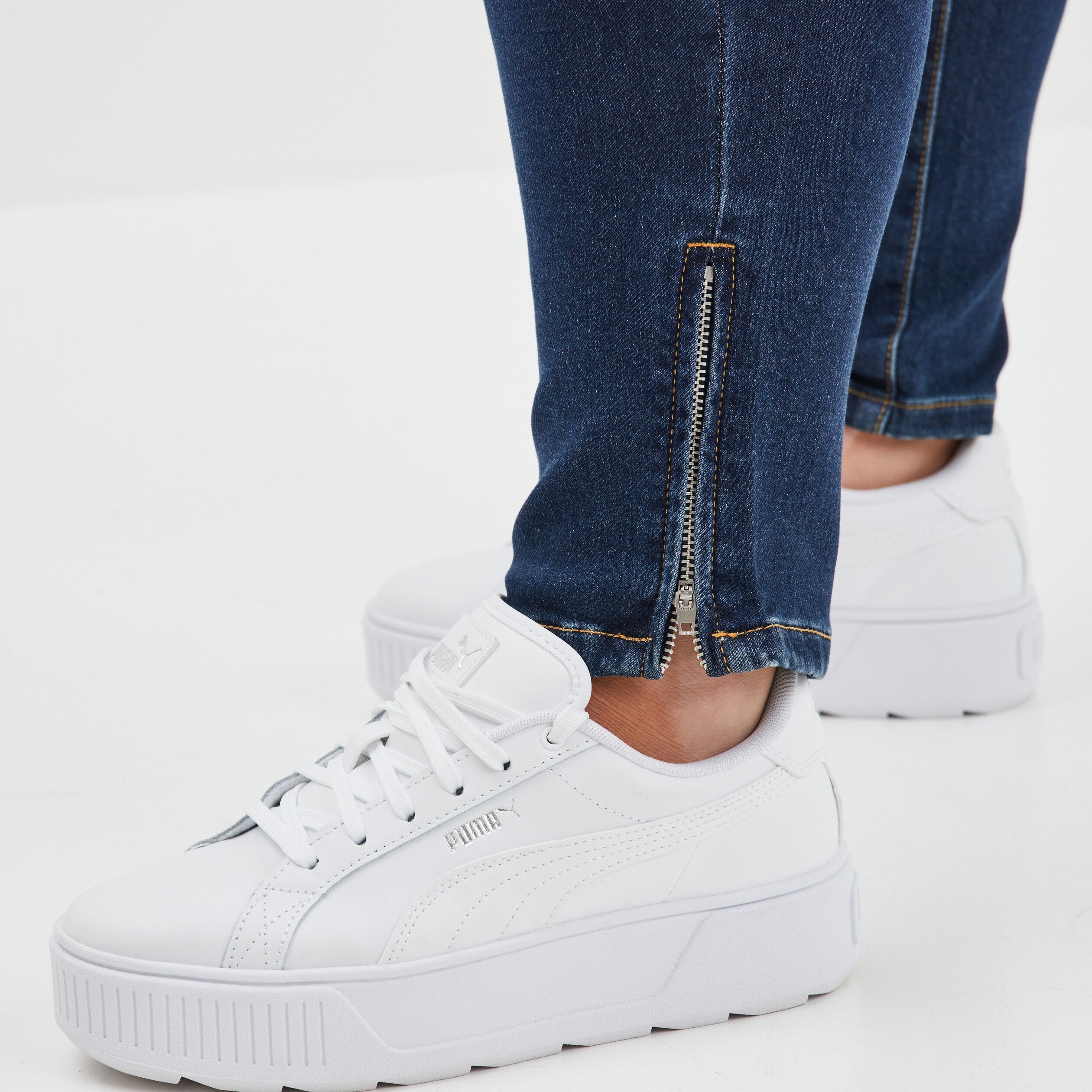Jeans skinny grande taille bleu femme grande taille | La Halle