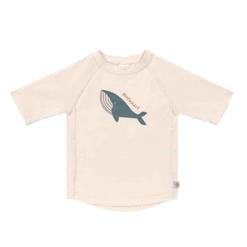 T-shirt anti-UV manches courtes 2-3 ans baleine blanc cassé Lässig