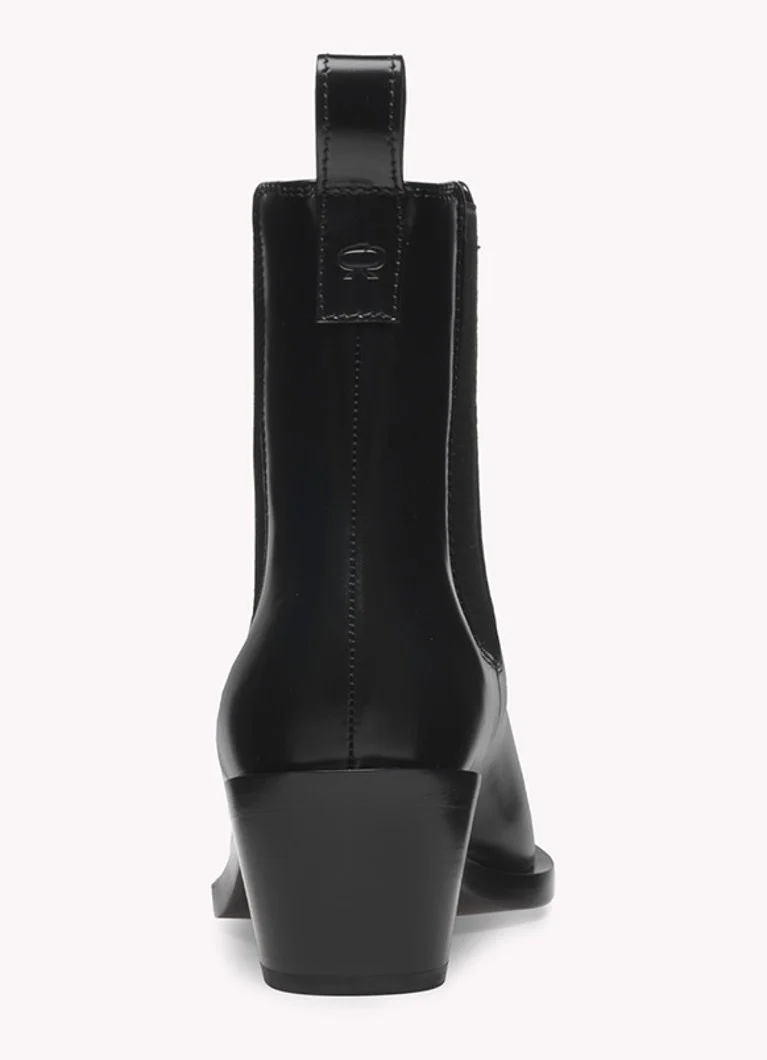 Cizme chelsea Gianvito Rossi Wylie din piele de vițel.