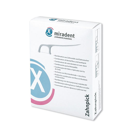 MIRADENT Zahnseidensticks Zahnpick  100 St