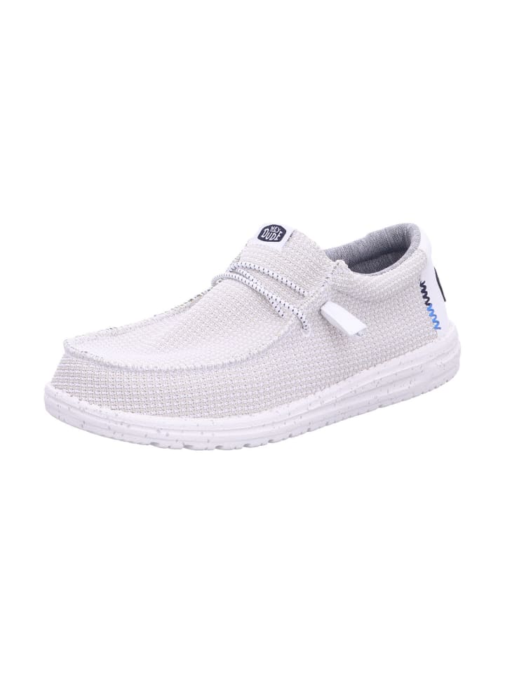 Hey Dude Herren Halbschuhe Wendy Sport in Weiß günstig kaufen