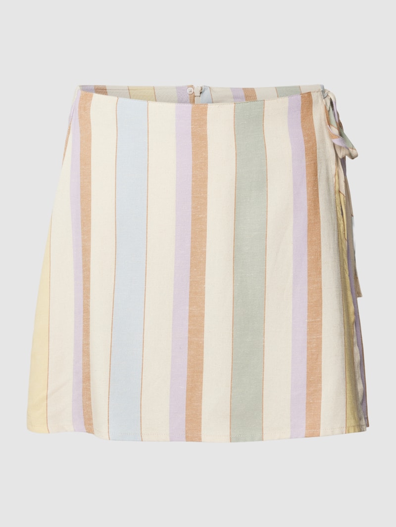 Shorts mit Leinen-Anteil Modell 'TINE' in sand
