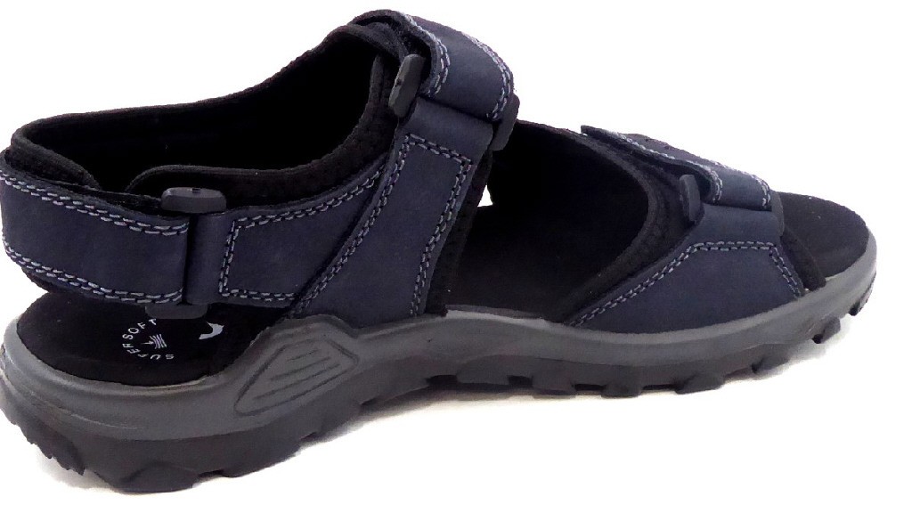 SIOUX Komfort Sandalen blau