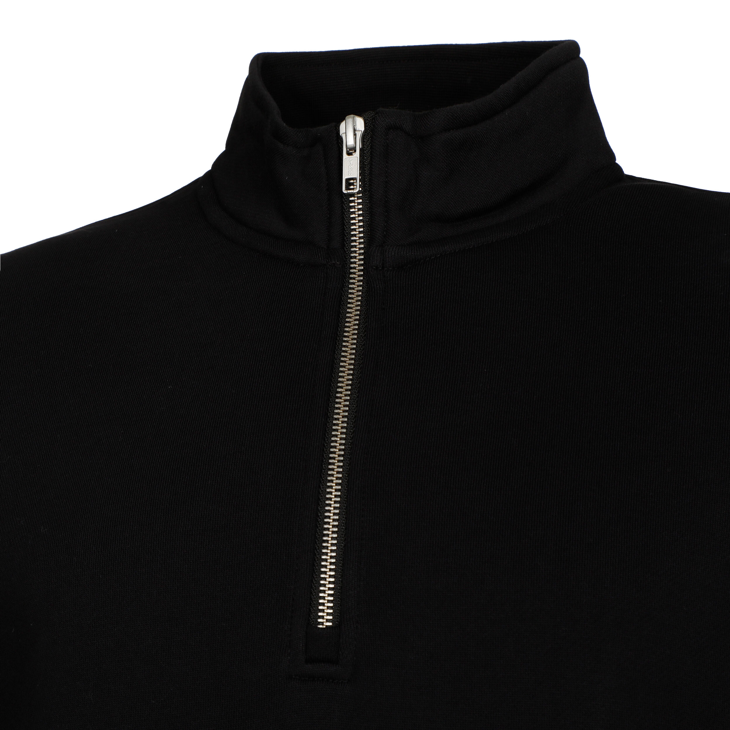 Centre Half-Zip Longsleeve Herren - Schwarz