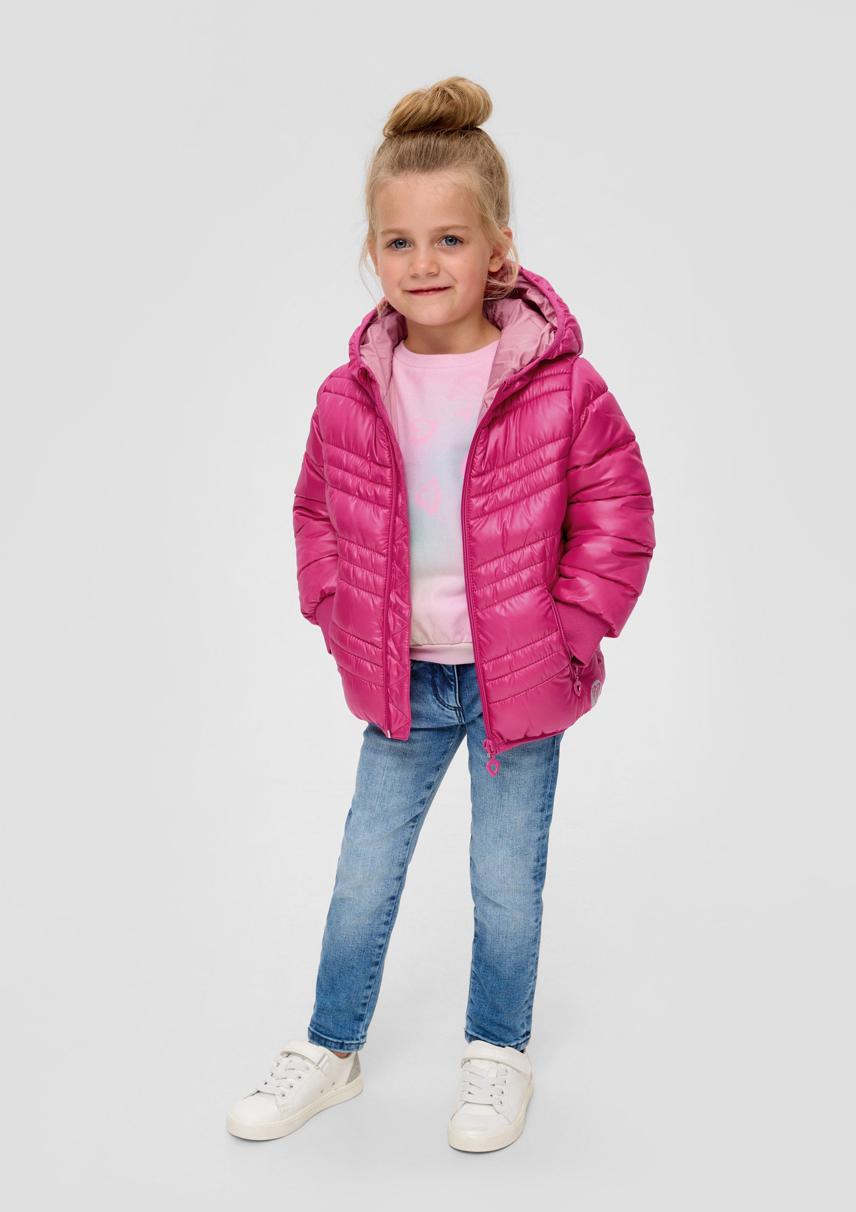 Steppjacke mit Print-Details  2132156-4470
