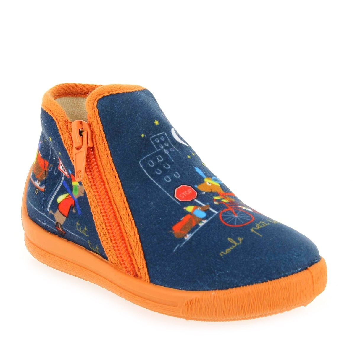 Bellamy  TEK - bleu orange