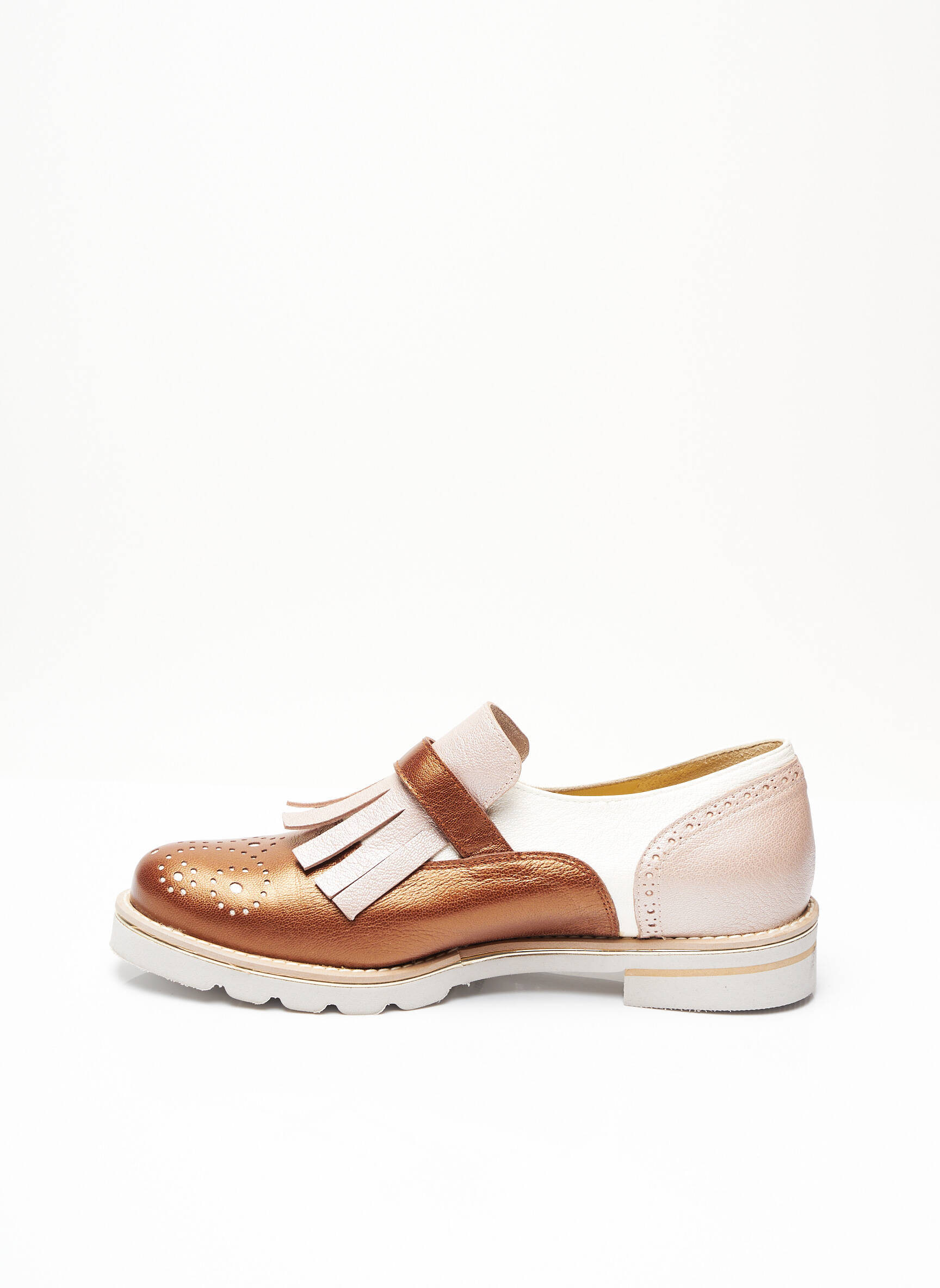 Brunate Derby Femme couleur marron